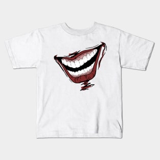 Laughing mouth Kids T-Shirt